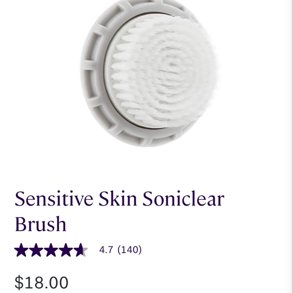 SONICLEAR Sensitive Replacement Brush Head